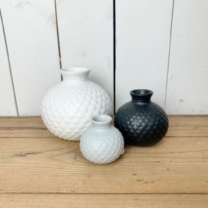 Textured Neutral Bottle Vases