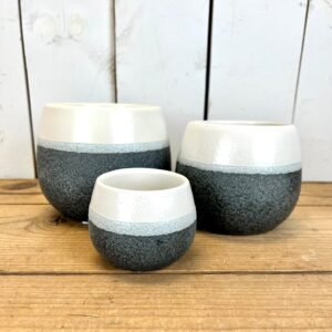 Two-Toned Planter - Set of 3